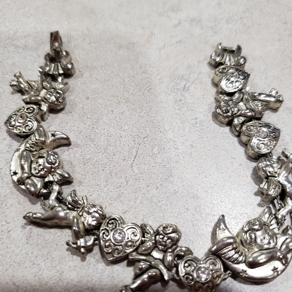 Cherab Sterling Silver slide braclet - Picture 4 of 5